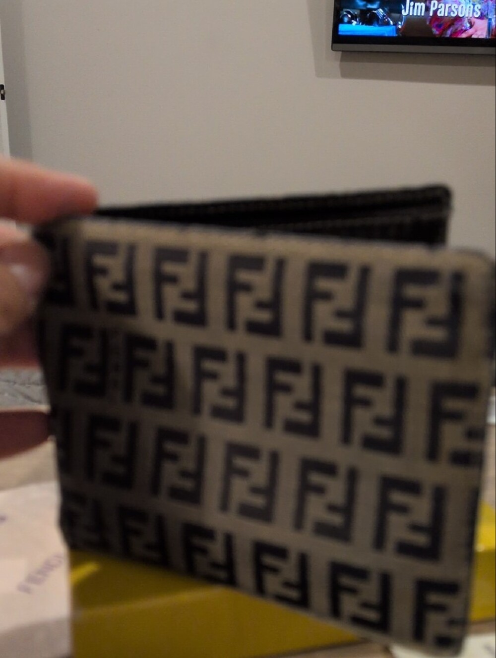 Fendi Vintage Zucca FF Jacquard Bi-Fold Wallet - Picture 9 of 13